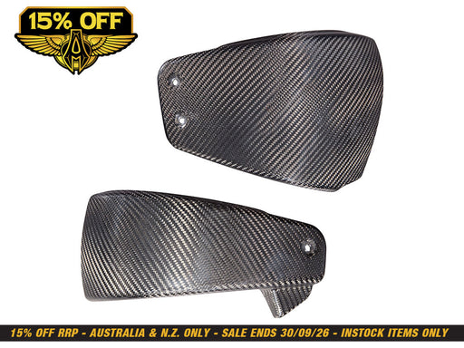 Carbon Side Covers - Gloss Finish. Fits Softail 2025up