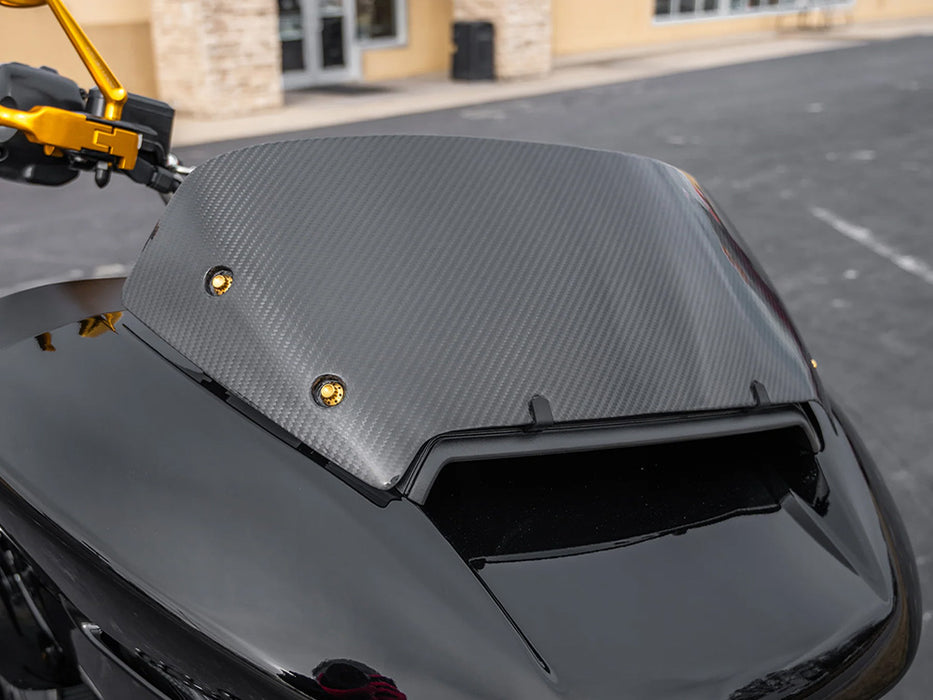 Carbon Windshield. Fits CVO Road Glide 2023up & Road Glide 2024up