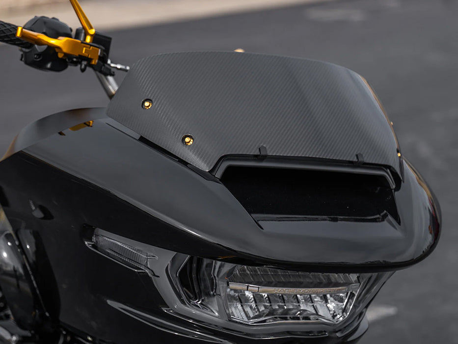 Carbon Windshield. Fits CVO Road Glide 2023up & Road Glide 2024up