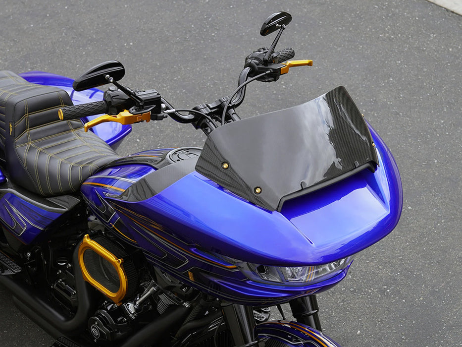 Carbon Windshield. Fits CVO Road Glide 2023up & Road Glide 2024up