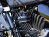 Carbon Coil Cover - Gloss Finish. Fits Softail 2018up & CVO Touring 2023up, Street Glide & Road Glide 2024up, Touring 2025up