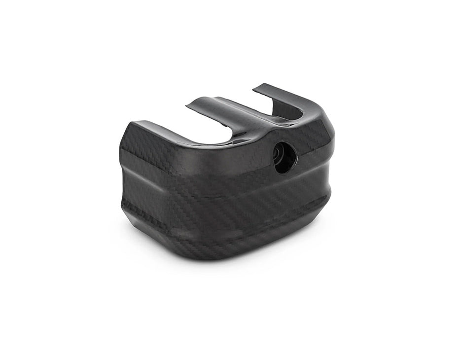Carbon Coil Cover - Gloss Finish. Fits Softail 2018up & CVO Touring 2023up, Street Glide & Road Glide 2024up, Touring 2025up