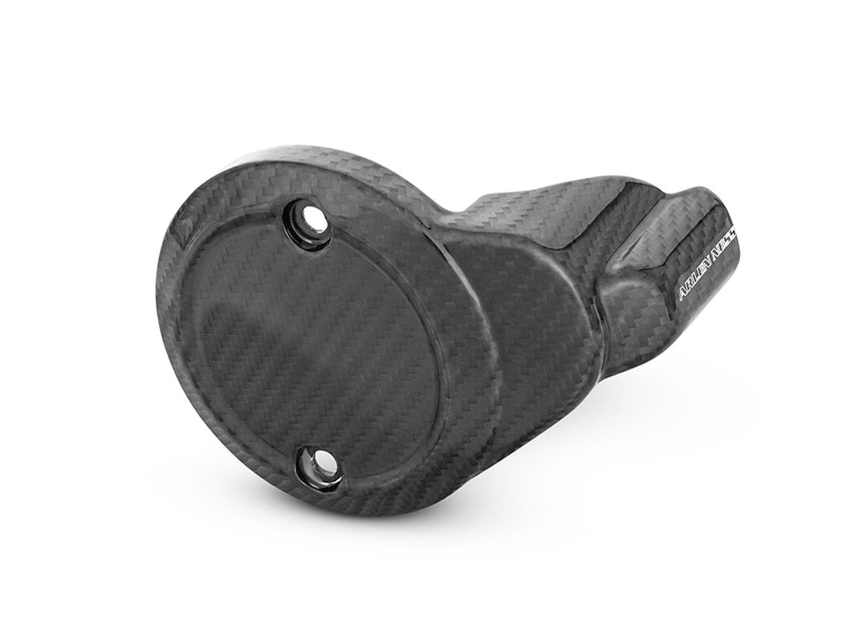 Carbon Cam Cover - Gloss. Fits CVO Touring 2023up, Street Glide & Road Glide 2024up, Touring 2025up & Softail 2025up