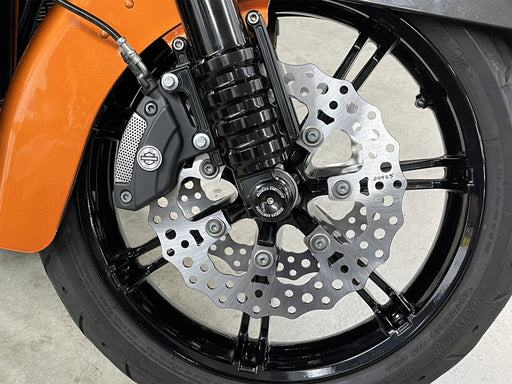 11.8in. Front Jagged Disc Rotor - Stainless Steel. Fits Touring 'Limited' Models 2020-2023 with OEM Wheel.