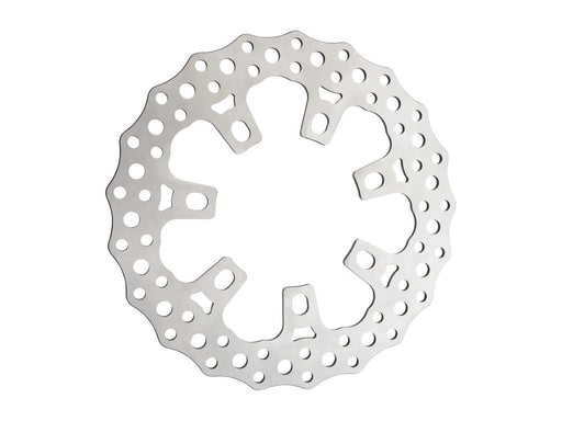 11.8in. Front Jagged Disc Rotor - Stainless Steel. Fits Touring 'Limited' Models 2020-2023 with OEM Wheel.