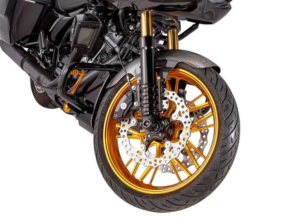 12.6in. Front Jagged Disc Rotor - Stainless Steel. Fits Touring 2024up with OEM Wheel and Spoke Mounted 320mm Rotors.