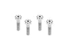 Titanium Holeshot Shock Absorber Bolt Kit - Polished. Fits Touring 1999up