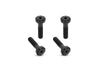 Titanium Holeshot Shock Absorber Bolt Kit - Black. Fits Touring 1999up