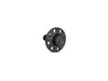 Titanium 12-Point 1/4in.-20 Seat Mount Screw - Black. Fits H-D 1996up