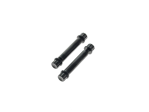 Titanium 12-Point Footpeg Mounting Hardware - Black. Fits Softail 2018up & Sportster S 2021up