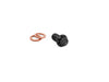 Titanium 12-Point 10mm M10 x 1.25 Banjo Bolt - Black