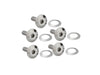 Forged Front Brake Rotor Bolts - Stainless. Fits Most Touring 2014-2024 with Spoke Mounted Disc