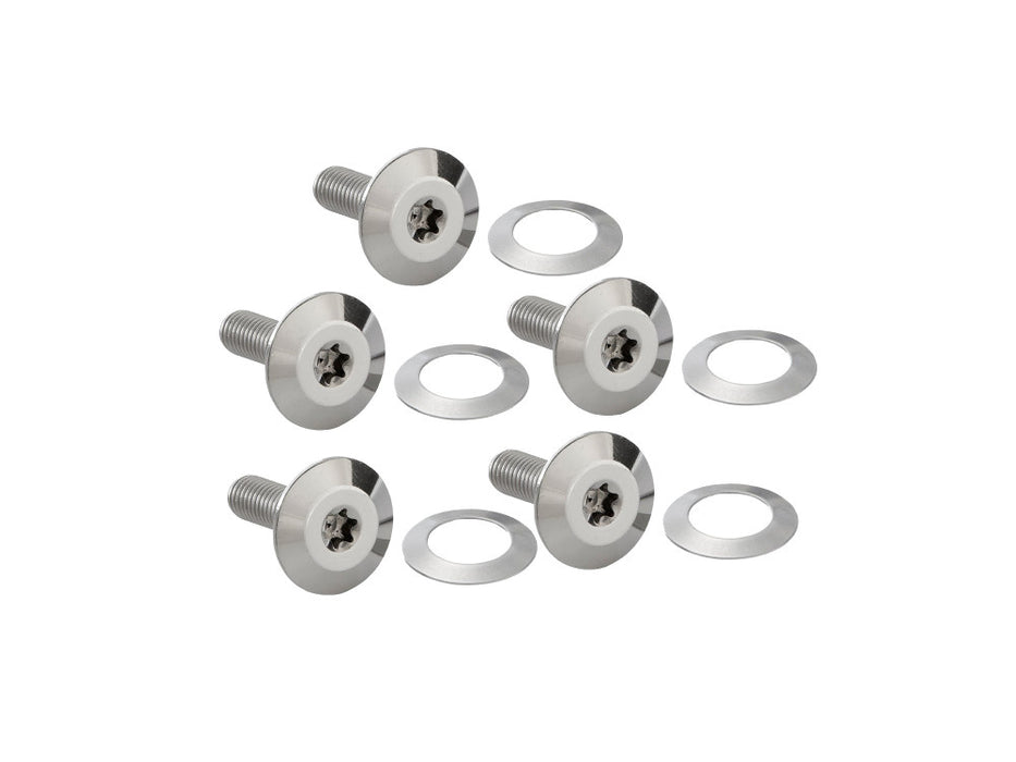 Forged Front Brake Rotor Bolts - Stainless. Fits Most Touring 2014-2024 with Spoke Mounted Disc