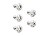 Titanium Front Disc Rotor Bolts - Polished. Fits H-D Big Twin 1984up & Sportster 1984-2021