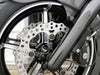 Titanium Holeshot Front Brake Rotor Bolts - Black. Fits Street Glide & Road Glide 2024up with Spoke Mounted Disc, Sportster S 2021up & Pan America 2021up with Cast Mag Wheel
