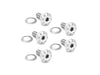 Titanium Front Disc Rotor Bolts - Polished. Fits Dyna 2006-2017 & V-Rod 2002-2017
