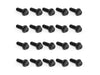 Titanium 12-Point Rocker Cover Bolt Kit - Black. Fits Milwaukee-Eight 2017up