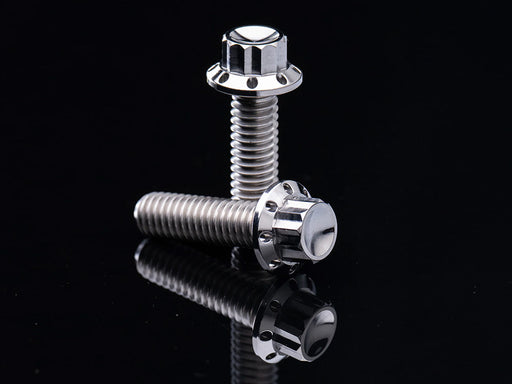 Titanium 12-Point Transmission Top Cover Bolt Kit or Clutch & Brake Perch Bolt Kit - Polished. Fits CVO Touring 2023up, Street Glide & Road Glide 2024up, Touring 2025up & Softail 2025up