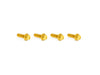 Titanium 12-Point Transmission Top Cover Bolt Kit or Clutch & Brake Perch Bolt Kit - Gold. Fits CVO Touring 2023up, Street Glide & Road Glide 2024up, Touring 2025up & Softail 2025up