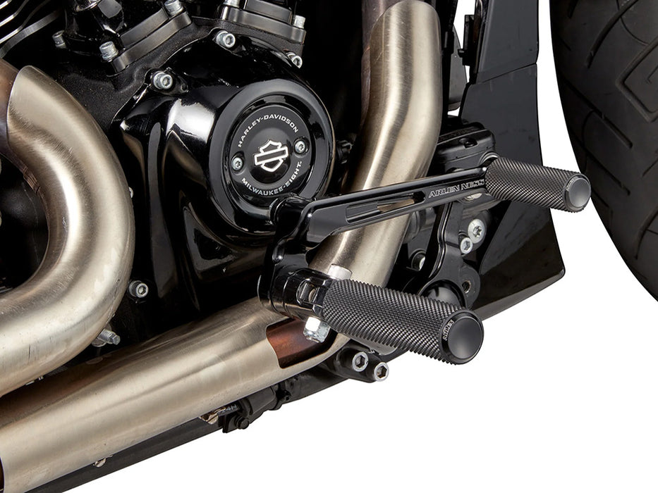 Mid Controls - Black. Fits Touring 2014-2023