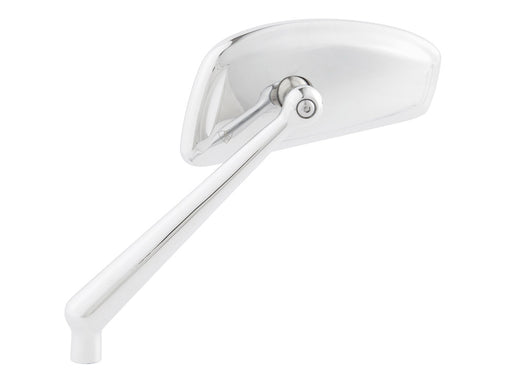 Tearchop Mirror - Chrome. Fits Left.