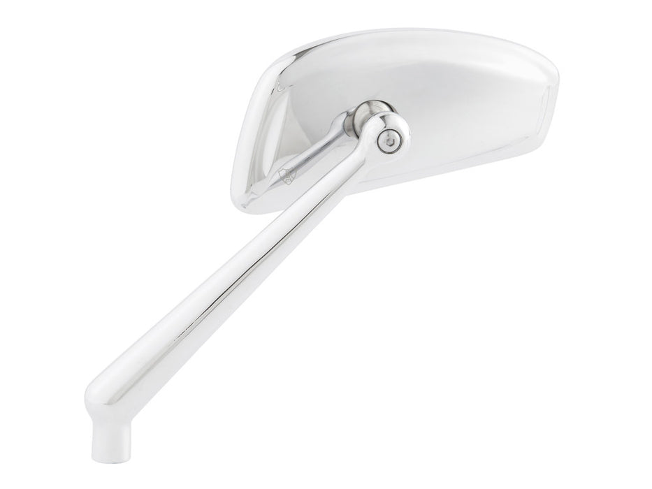 Tearchop Mirror - Chrome. Fits Right.