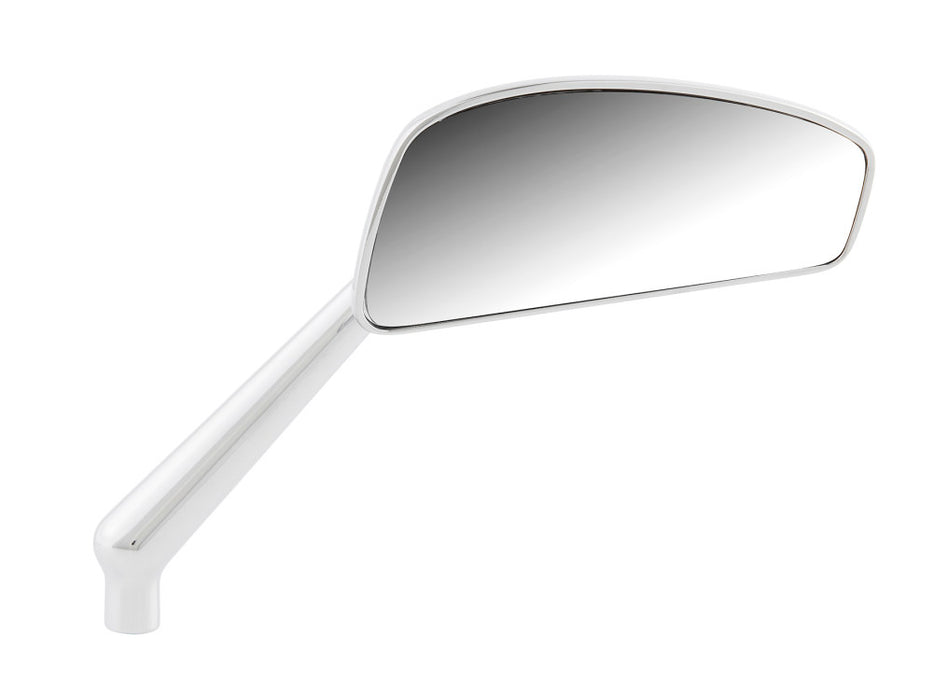 Tearchop Mirror - Chrome. Fits Right.