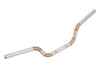 Welded Stainless MX Handlebar - Raw Stainless Steel