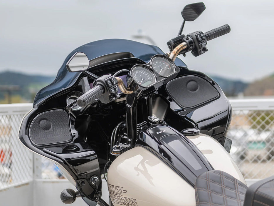 Welded Stainless MX Handlebar - Raw Stainless Steel