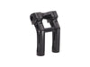 7in. Method Kickback Risers - Black. Fits 1in. Handlebar