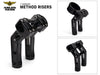 7in. Method Kickback Risers - Black. Fits 1in. Handlebar