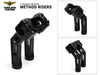 7in. Method Kickback Risers - Black. Fits Softail Street Bob, Low Rider ST, Standard & Breakout 2018-2024