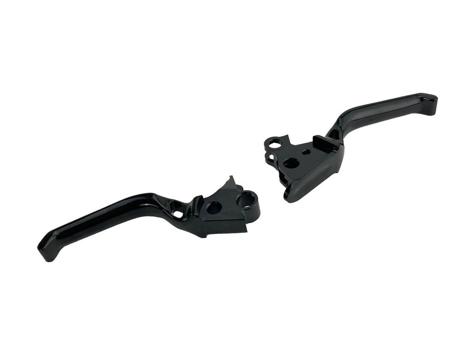 Method Levers - Black. Fits Touring 2017-2020 with Hydraulic Clutch.