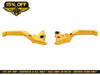 Method Levers - Black. Fits Softail 1996-2014, Dyna 1996-2017, Touring 1996-2007 & Sportster 1996-2003.