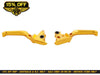 Method Levers - Gold. Fits Softail 2018-2024