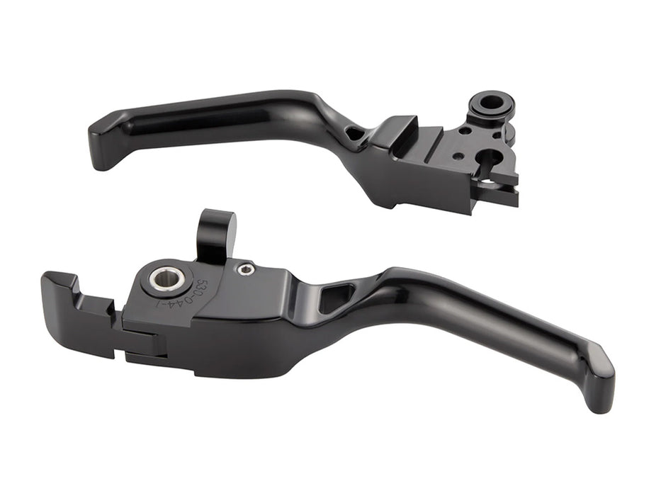 Method Levers - Black. Fits CVO Touring 2023up, Street Glide & Road Glide 2024up, Touring 2025up