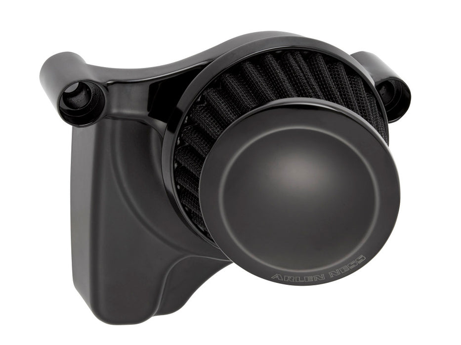 Mini 22° Air Cleaner Kit - Black. Fits Touring 2017-2024 & Softail 2018-2024