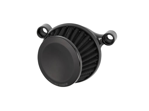 Mini 22° Air Cleaner Kit - Black. Fits Touring 2008-2016, Softail 2016-2017, CVO Softail 2011-2017 & Dyna Low Rider S 2016-2017 with Throttle-by-Wire