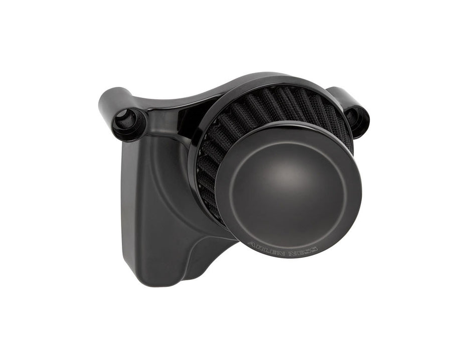 Mini 22° Air Cleaner Kit - Black. Fits Sportster 1988-2021.