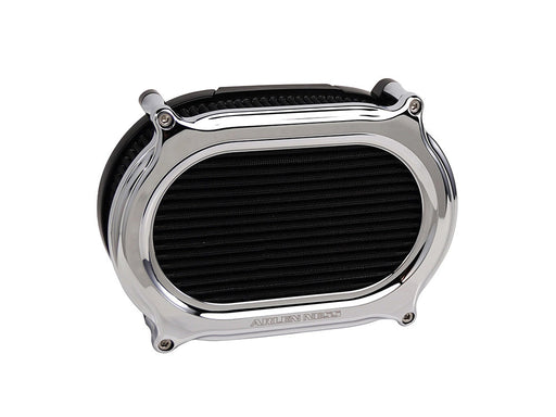 Stage 2 Oval Performance Air Cleaner Upgrade Kit - Chrome. Fits Touring 2017-2024 & Softail 2018-2024 with Ventilator/Oval Air Cleaner