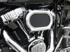 Stage 2 Oval Performance Air Cleaner Kit - Chrome. Fits Touring 2017-2024 & Softail 2018-2024