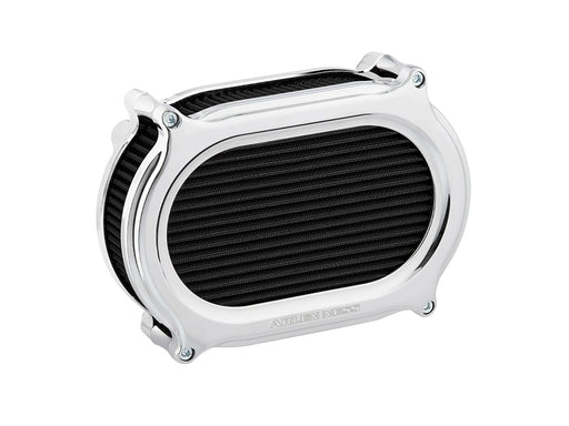 Stage 2 Oval Performance Air Cleaner Kit - Chrome. Fits Touring 2017-2024 & Softail 2018-2024
