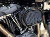 Stage 2 Oval Performance Air Cleaner Kit - Black. Fits CVO Touring 2023up, Street Glide & Road Glide 2024up, Touring 2025up & Softail 2025up