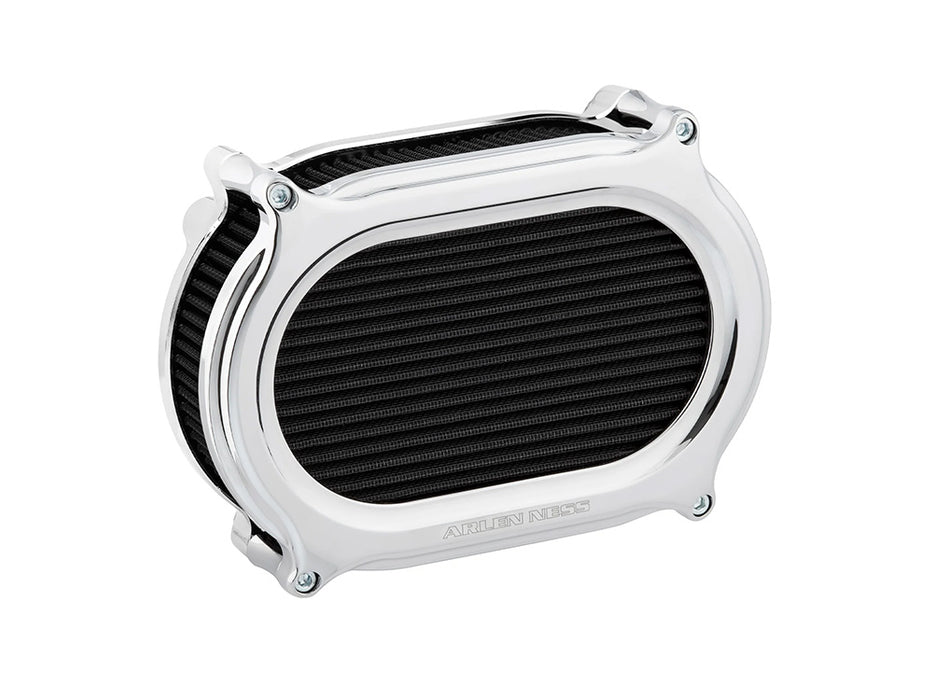 Stage 2 Oval Performance Air Cleaner Kit - Chrome. Fits CVO Touring 2023up, Street Glide & Road Glide 2024up, Touring 2025up & Softail 2025up