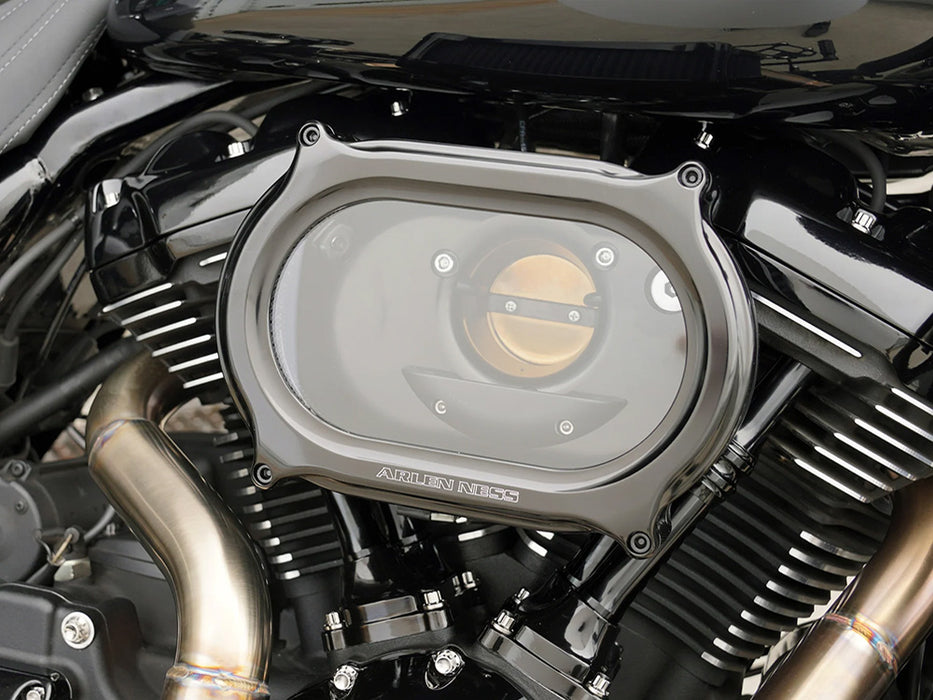 Method Oval Performance Air Cleaner Kit - Black. Fits CVO Touring 2023up, Street Glide & Road Glide 2024up, Touring 2025up & Softail 2025up