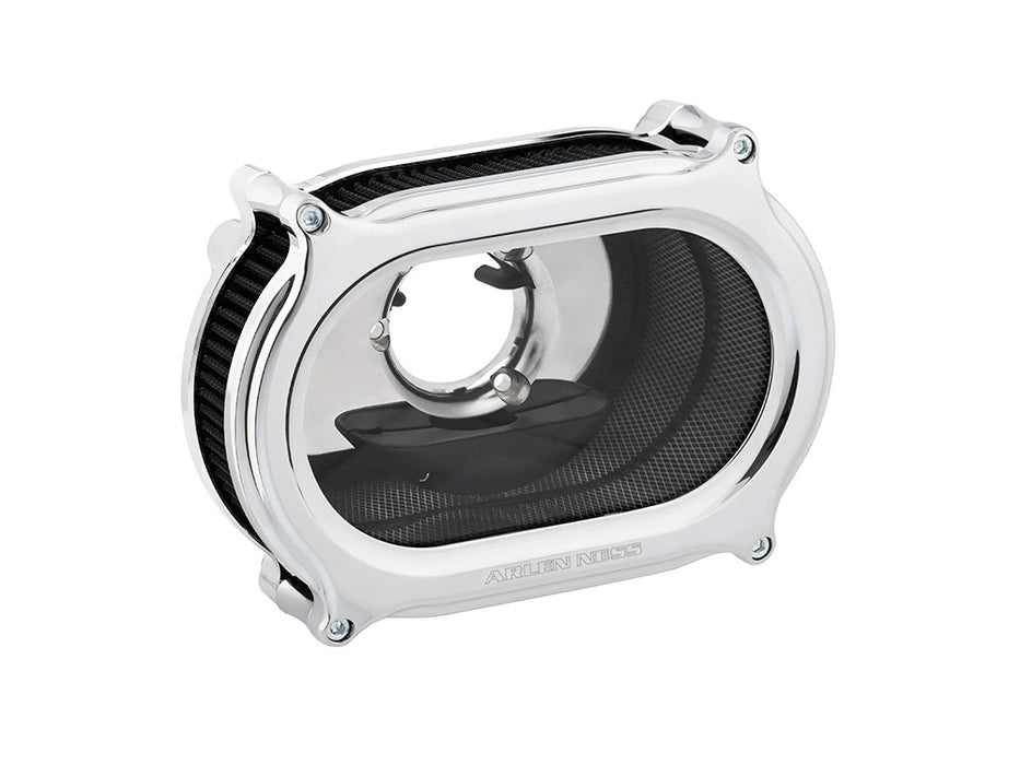 Method Oval Performance Air Cleaner Kit - Chrome. Fits CVO Touring 2023up, Street Glide & Road Glide 2024up, Touring 2025up & Softail 2025up