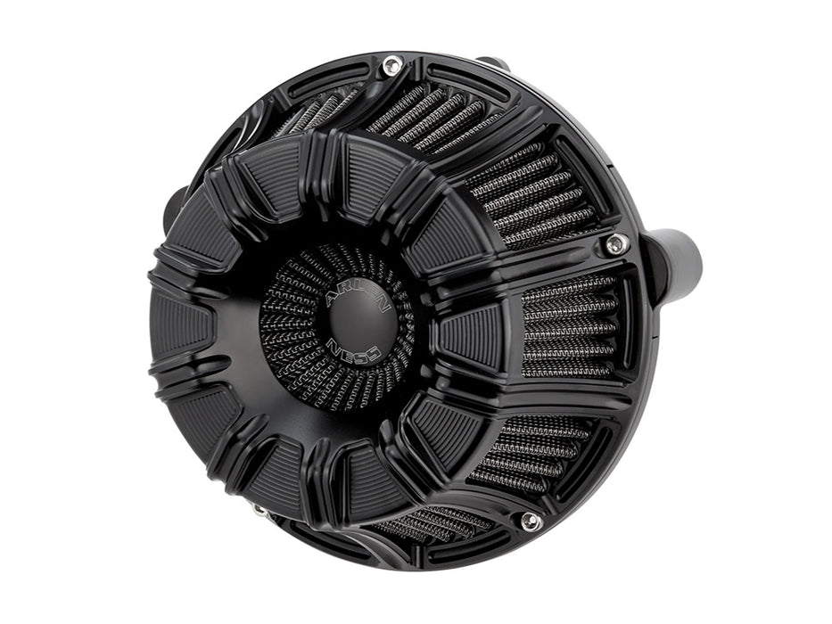 10-Gauge Air Cleaner Kit - Black. Fits CVO Touring 2023up, Street Glide & Road Glide 2024up, Touring 2025up & Softail 2025up