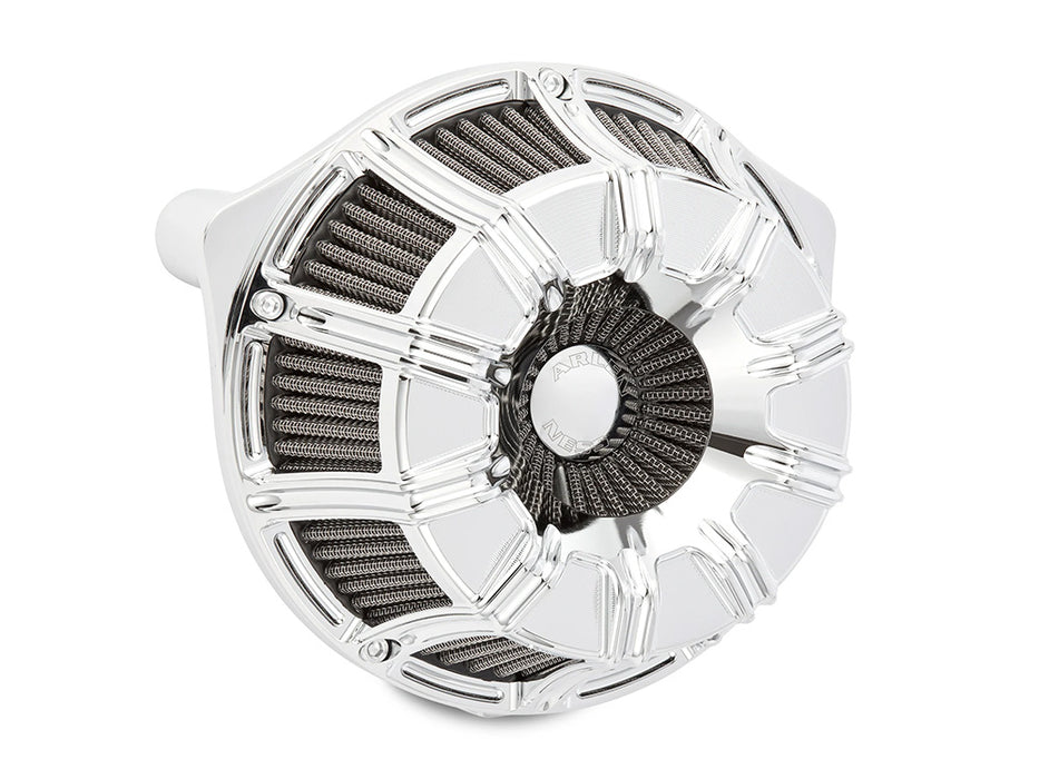 10-Gauge Air Cleaner Kit - Chrome. Fits CVO Touring 2023up, Street Glide & Road Glide 2024up, Touring 2025up & Softail 2025up