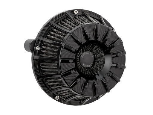 15-Spoke Air Cleaner Kit - Black. Fits CVO Touring 2023up, Street Glide & Road Glide 2024up, Touring 2025up & Softail 2025up