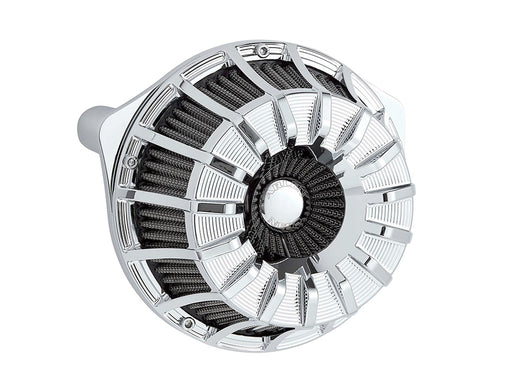 15-Spoke Air Cleaner Kit - Chrome. Fits CVO Touring 2023up, Street Glide & Road Glide 2024up, Touring 2025up & Softail 2025up